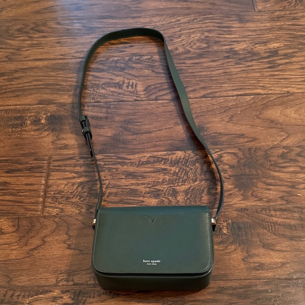 Kate Spade Nicola Bag Dark Green - Picture 6 of 9